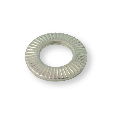 Rondelle contact NFE 25.511 diamètre 5 zingué blanc